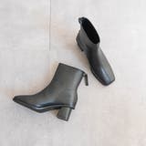 ブラック | スクエアトゥヒールブーツ | FABBY FABBY.