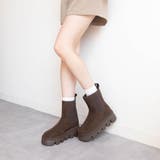 バルキーソールサイドゴアショートブーツ | FABBY FABBY. | 詳細画像27 