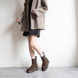 バルキーソールサイドゴアショートブーツ | FABBY FABBY. | 詳細画像31 