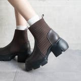 厚底リブニットショートブーツ | FABBY FABBY. | 詳細画像14 