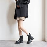 厚底リブニットショートブーツ | FABBY FABBY. | 詳細画像23 