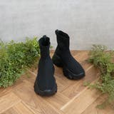 ブラックブラック | ニットスニーカーブーツ | FABBY FABBY.