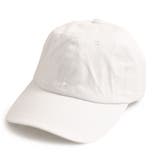 ホワイト | シンプルカラーローキャップ 帽子 CAP | FACION