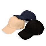 スタッズスター付ベーシックカラーキャップ 帽子ベースボールキャップユニセックス | FACION | 詳細画像1