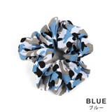 カモフラージュ迷彩柄シュシュ ヘアアクセサリー ヘアゴム | FACION | 詳細画像3 