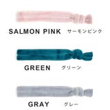 ベルベットツイストバンド ヘアゴム クリップ | FACION | 詳細画像3 