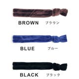 ベルベットツイストバンド ヘアゴム クリップ | FACION | 詳細画像4 