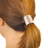 ショートメタルロールポニーフックヘアフックヘアカフヘアアクセサリートレンドモード | FACION | 詳細画像3 