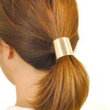 ショートメタルロールポニーフックヘアフックヘアカフヘアアクセサリートレンドモード | FACION | 詳細画像4 