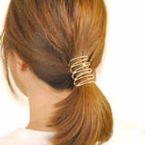 ウェーブメタルラインポニーフックヘアフックヘアカフヘアアクセサリートレンドモード | FACION | 詳細画像5 