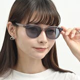 C.クリアグレー/ライトスモーク | UVカット99% サングラス レディース | FashionBerry