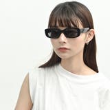 スクエアサングラス レディース UVカット | FashionBerry | 詳細画像3