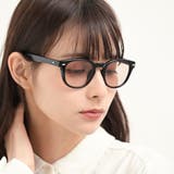 クロ/ライトブラウン | カラーレンズ サングラス 伊達メガネ | FashionBerry