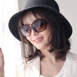 COL.3 デミ/ブラウンハーフ | エレガントビッグフレームサングラス レディース UVカット 大きめ おしゃれ | FashionBerry