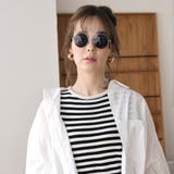 メタルラウンド サングラス UVカット | FashionBerry | 詳細画像3