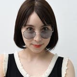 メタルボストン ラウンドサングラス&伊達メガネ UVカット | FashionBerry | 詳細画像32