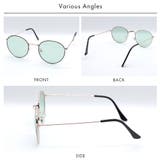 メタルボストン ラウンドサングラス&伊達メガネ UVカット | FashionBerry | 詳細画像52