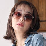 COL.23 クリアミルキーカーキ/ブラウンハーフ | ヴィンテージクラシック ボストンサングラス&クリアレンズ UVカット | FashionBerry