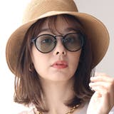 COL.17 ブラック/ライトグリーン | クラシックラウンドサングラス&クリアレンズ UVカット 軽量フレーム | FashionBerry