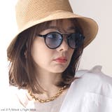 クラシックラウンドサングラス&クリアレンズ UVカット 軽量フレーム | FashionBerry | 詳細画像8