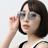 メタルラウンドサングラス&伊達メガネ UVカット 軽量フレーム | FashionBerry | 詳細画像30
