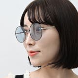 メタルラウンドサングラス&伊達メガネ UVカット 軽量フレーム | FashionBerry | 詳細画像31