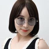 メタルラウンドサングラス&伊達メガネ UVカット 軽量フレーム | FashionBerry | 詳細画像32