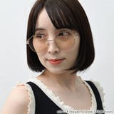 メタルラウンドサングラス&伊達メガネ UVカット 軽量フレーム | FashionBerry | 詳細画像38