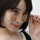 メタルラウンドサングラス&伊達メガネ UVカット 軽量フレーム | FashionBerry | 詳細画像40