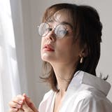 メタルボストン 伊達メガネ&サングラス UVカット | FashionBerry | 詳細画像16