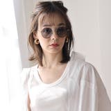 メタルボストン 伊達メガネ&サングラス UVカット | FashionBerry | 詳細画像21