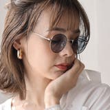メタルボストン 伊達メガネ&サングラス UVカット | FashionBerry | 詳細画像22