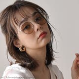 メタルボストン 伊達メガネ&サングラス UVカット | FashionBerry | 詳細画像23