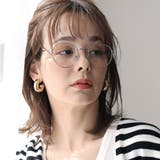 メタルボストン 伊達メガネ&サングラス UVカット | FashionBerry | 詳細画像3