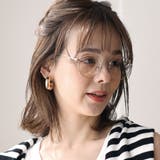 メタルボストン 伊達メガネ&サングラス UVカット | FashionBerry | 詳細画像9
