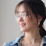 ヴィンテージボストンメタルフレーム 伊達メガネ レディース | FashionBerry | 詳細画像13 