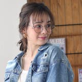 ヴィンテージボストンメタルフレーム 伊達メガネ レディース | FashionBerry | 詳細画像4 