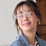 メタルラウンド伊達メガネ 軽量フレーム おしゃれ | FashionBerry | 詳細画像11