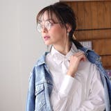 メタルラウンド伊達メガネ 軽量フレーム おしゃれ | FashionBerry | 詳細画像8