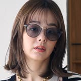 COL.4 クリアミルキーグレー/ライトスモーク | ヴィンテージラウンドメタルブリッジ サングラス&クリアレンズ UVカット | FashionBerry