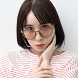 COL.4 クリアミルキーブラウン/ライトブラウン | ボストンラウンド メガネ サングラス | FashionBerry