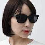 COL.2 ブラック/スモーク | クラシックウェリントンサングラス レディース 3色展開 | FashionBerry