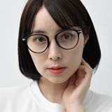 COL.1 ブラック/クリア | クラシックキャットアイ サングラス＆クリアレンズ メタルフレーム | FashionBerry