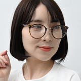 COL.2 デミ/クリア | ヴィンテージラウンドアイウェア クリア&カラーレンズ レディース | FashionBerry