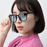 COL.2 ブラック/ライトスモーク | ボストンラウンドメガネ&サングラス クリア カラーレンズ | FashionBerry