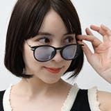 エレガントラウンドフレーム サングラス&クリアレンズ レディース | FashionBerry | 詳細画像11