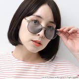 エレガントラウンドフレーム サングラス&クリアレンズ レディース | FashionBerry | 詳細画像14