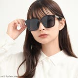 ビッグフレーム ウェリントンサングラス レディース | FashionBerry | 詳細画像10