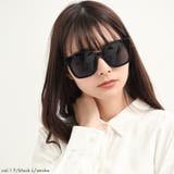 ビッグフレーム ウェリントンサングラス レディース | FashionBerry | 詳細画像2