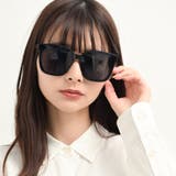 ビッグフレーム ウェリントンサングラス レディース | FashionBerry | 詳細画像4